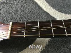 1980 Ibanez S300sv Guitare Acoustique Fabriquée Au Japon + Hard Case Rare