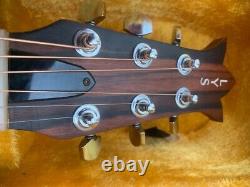 1980 Vintage Acoustic Guitar Lys L10 Hand Made In Canada Voir La Vidéo