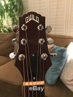 1987 Guild D-25m Guitare Acoustique Westerly Made Mint Condition