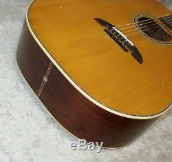 1990 Fabriqué Au Japon Alvarez Dy59 Yairi Guitare Acoustique Avec Étui