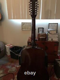 1996 Guilde D25-12. Made In Westerly Ri Usa. Vg Condition Withohsc Et Pick-up Ajoutée