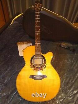 2000 Takamine Limited Ltd Acoustic Guitar Made In Japan Mint Condition