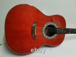 70's Ovation Electro Acoustic Made In USA Fishman Pickup