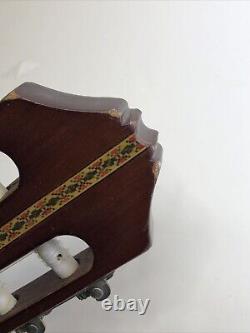 80's Hondo H310 Guitare Acoustique Classique Fabriquée En Corée Petites Chips Comme Est
