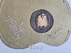AUTographe UNIQUE DE MARTY ROBBINS 1982 Design de guitare fait main Opryland