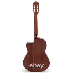 Admira Malaga Ecf Cutaway Acoustic Electric Classical Nylon Guitar Made In Espagne