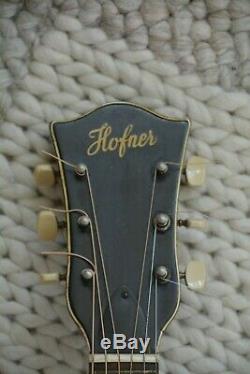 Alte Gitarre Guitare Höfner Hofner Archtop Made In Germany