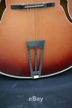 Alte Gitarre Guitare Jazz Made In Germany Archtop