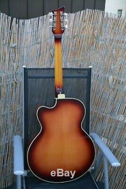 Alte Gitarre Guitare Jazz Made In Germany Archtop