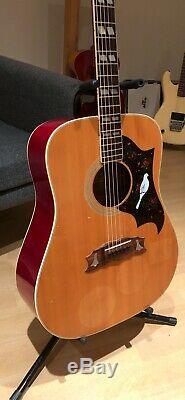 Aria 7460 Gibson Dove / Hummingbird Copy Made In Japan 70 Rare