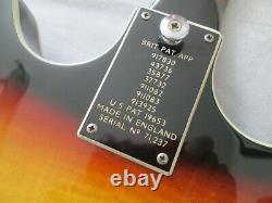Baldwin 706 Guitare Électrique Semi Acoustique Fabriquée En Angleterre Vers 1967