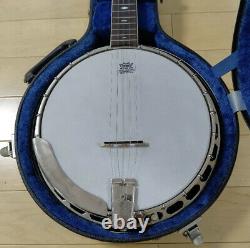 Banjo Fabriqué Par Tokai T600r T-600r Vintage 5 Cordes Acoustiques Avec Boîtier Rigide