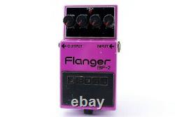 Boss Bf-2 Flanger Vintage Guitar Effect Pedal Made In Japan Aca Exc Mij A1278