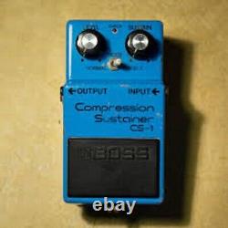 Boss Cs-1 Compression Sustainer (vintage Guitare Basse/pédale) Mij (made In Japan)
