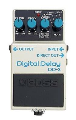 Boss Dd-3 Digital Delay Guitar Pedal Mij Made In Japan Vintage 1988 Long Chip