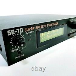 Boss Pro Se-70 Processeur Super Effets Ze91077 Fabriqué Au Japon Fedex