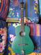 Conversion De Guitare Mandoline Octave ! Verte ! 8 Cordes ! Acoustique ! Unique En Son Genre ! Mandocelle