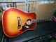 Dreadnought Univox Dove Des Années 70 Fabriqué Dans L'usine Ibanez Au Japon