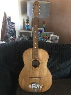 De Superbes Hand Made Elbozzini Italienne Guitare Acoustique Beatles Période