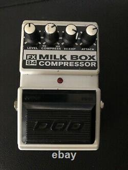 Dod Fx84 Lait Box Compresseur Pedal Pedal Original American Made Guitar Pedal