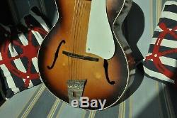 Egmond Vintage 1960 Guitare Archtop Relique / Made In Pays-bas