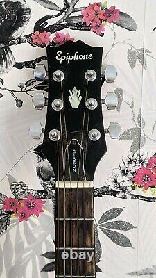 Epiphone De Gibson Guitare Acoustique Rare Fabriqué En 1979