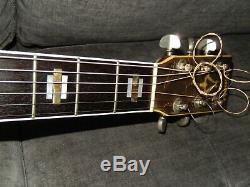 Fabriqué Au Japon 1975 Yamaki Yw60 Simplement Terrific D45 Style Guitare Acoustique