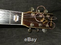 Fabriqué Au Japon 1975 Yamaki Yw60 Simplement Terrific D45 Style Guitare Acoustique