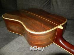 Fabriqué Au Japon 1975 Yamaki Yw60 Simplement Terrific D45 Style Guitare Acoustique