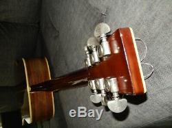 Fabriqué Au Japon 1975 Yamaki Yw60 Simplement Terrific D45 Style Guitare Acoustique