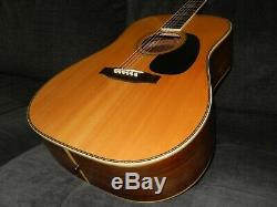 Fabriqué Au Japon 1975 Yamaki Yw60 Simplement Terrific D45 Style Guitare Acoustique