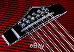 Fibre De Carbone Emerald X20 Guitare 12 Cordes, Modèle 2020, Fabriqué En Irlande