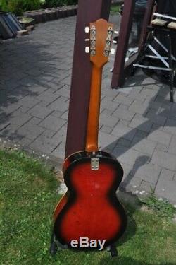 Framus Studio 5/51 Archtop Jazz Guitare Fabriqué En Allemagne Des Années 1960 Vintage Gitarre