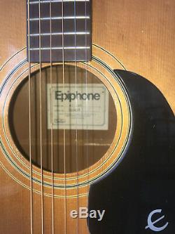 Ft-140 Epiphone Vintage 1973 Guitare Acoustique Made In Japan Norlin Étiquette