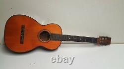 GUITARE DE SALON LYNWOOD DES ANNÉES 1910 FABRIQUÉE AUX ÉTATS-UNIS