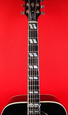 Gibson DOVE ébène Vintage fabriqué en 1978