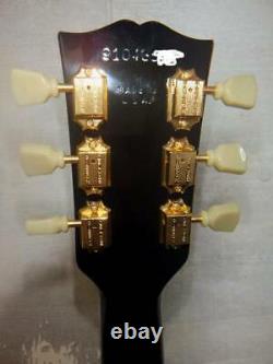 Gibson Es-175d 1993 Guitare Semi-acoustique Noire Avec Boîtier Fabriqué Aux États-unis