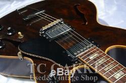 Gibson Es-1970-1971 150dc Guitare Acoustique Avec Full-hc Faite En Ua Vintage 1970