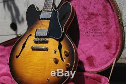 Gibson Es-335 Dot Reissue Guitare Semi-acoustique Avec L'original Hc Faite En 1991 États-unis