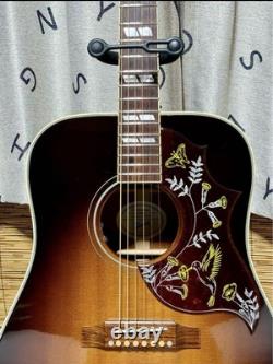 Gibson Hummingbird / Guitare acoustique avec HC fabriquée en 2019 aux États-Unis