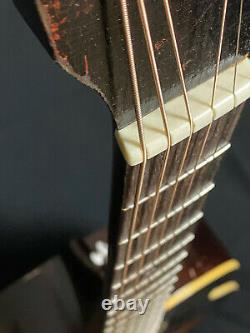 Gibson Made Carson J Robinson Kg-11 Vintage 1936 Sunburst Parlor Guitare