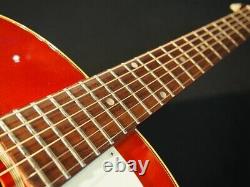 Gibson Vintage J-45 Cerise Fabriquée En 1968