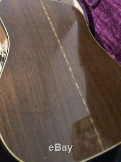 Gibson Vintage Patrimoine Coutume Guitare Acoustique 1975 Made In USA Dreadnought