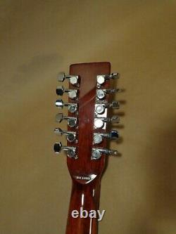 Goya 12 String Acoustic Guitar Fabriqué Par C. F. Martin Co. Modèle G415-n Main Droite