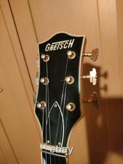 Gretsch Country Club Guitare électro-acoustique pleine grandeur avec étui d'origine fabriqué au Japon
