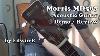 Guitar Demo Morris Md507 Acoustic Guitar Review Avec Martin Mfx130 Cordes