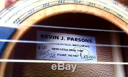 Guitare Acoustique Faite Main Par Le Luthier Britannique Kevin Parsons