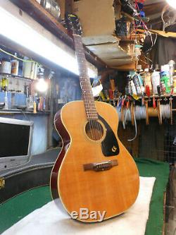 Guitare Acoustique Jumbo Aria Vintage Made In Japan, Rare Rare Top En Épicéa