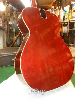 Guitare Acoustique Jumbo Aria Vintage Made In Japan, Rare Rare Top En Épicéa