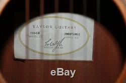 Guitare Acoustique Taylor 110 Go Fabriquée En Californie, États-unis. Table En Épicéa Massif Avec Housse